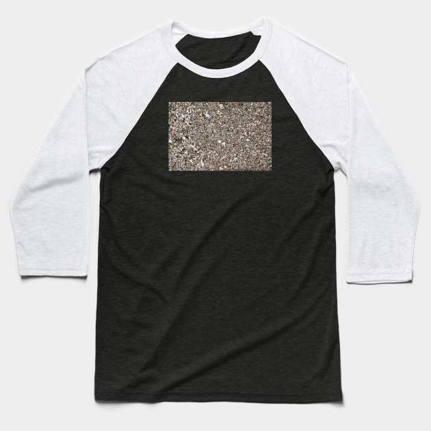 High Key White Painted Wall Texture Baseball T-Shirt by textural